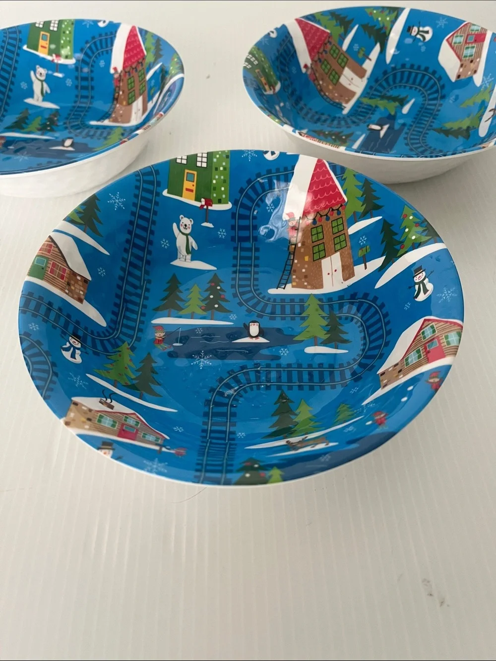 Christmas Melamine Bowls